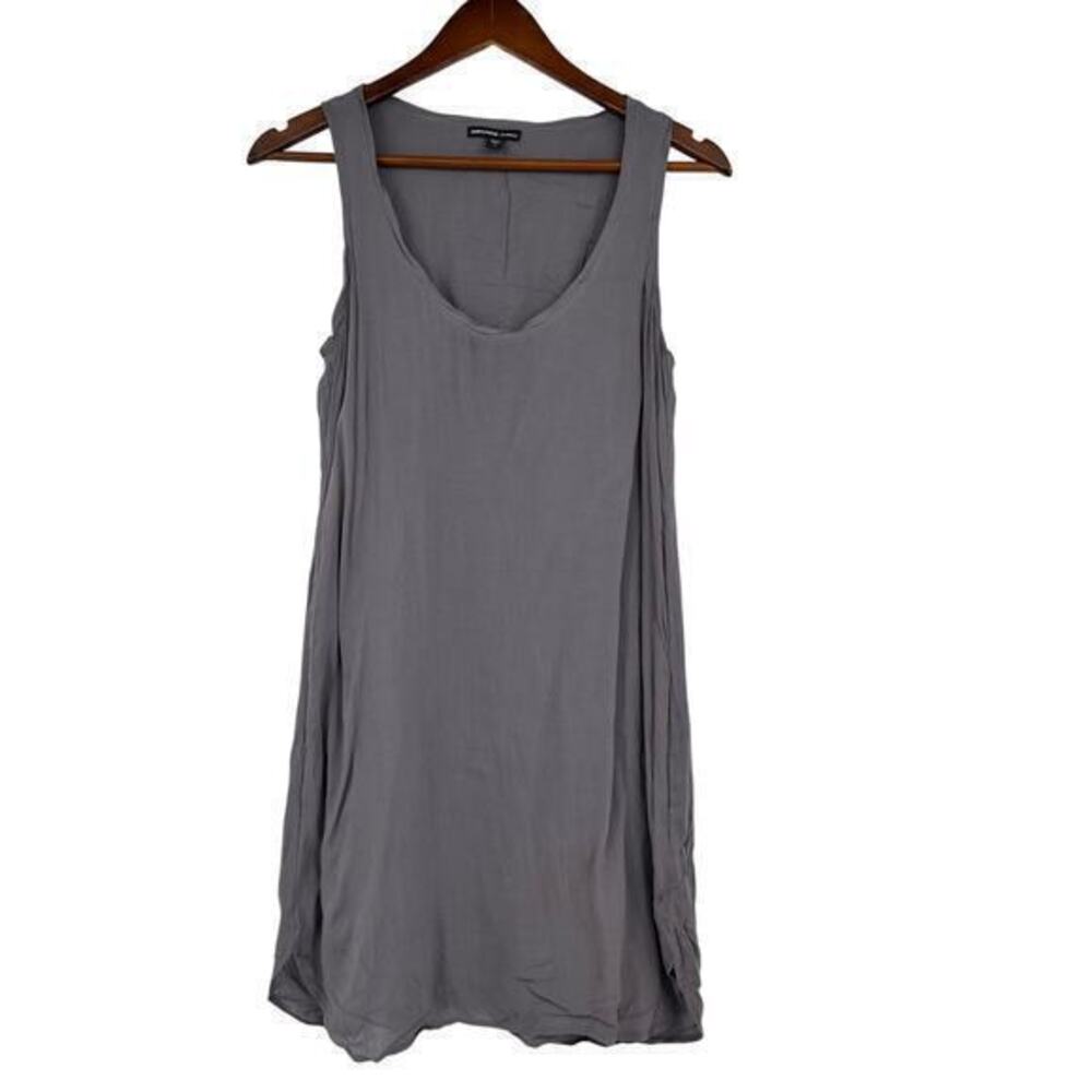 James Perse lagenlook pullover tank top tunic dress pockets size 1 US small